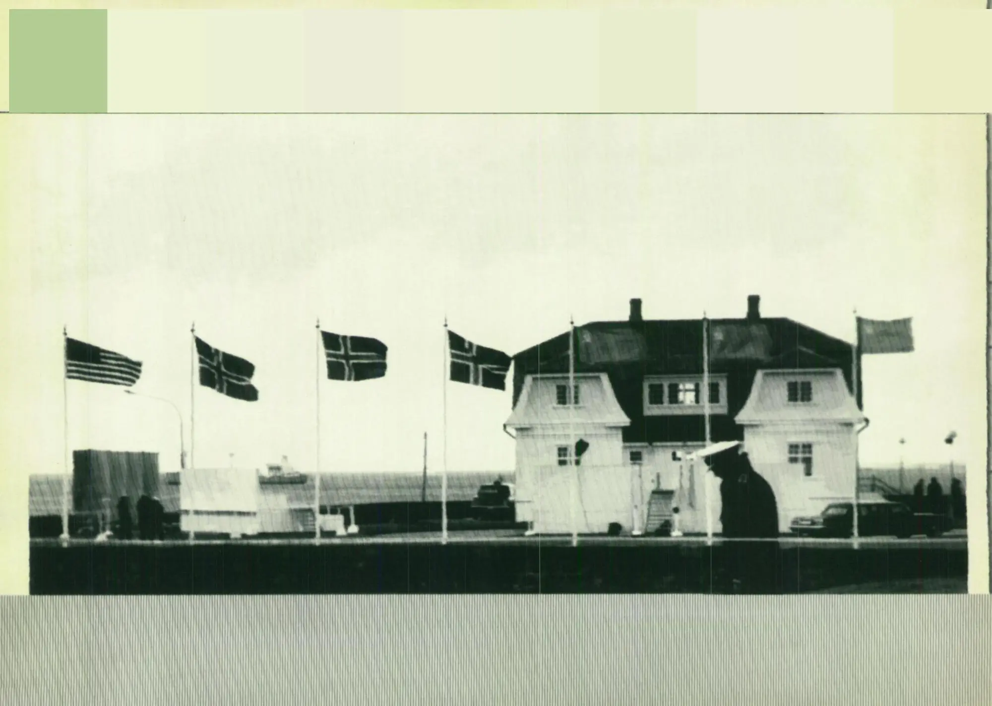 La villa Höfði in Islanda al tempo del vertice Urss-Usa (era il 1986)