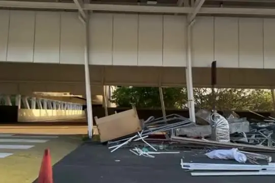 Sisma in Venezuela, i danni all'aeroporto Simòn Bolìvar di Maiquetìa