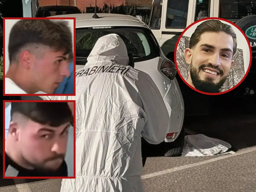 I due fratelli Tunis, il luogo del delitto e, a destra, Leonardo Mocci