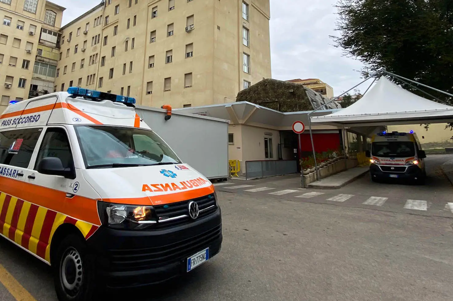 L'ospedale Santissima Annunziata di Sassari
