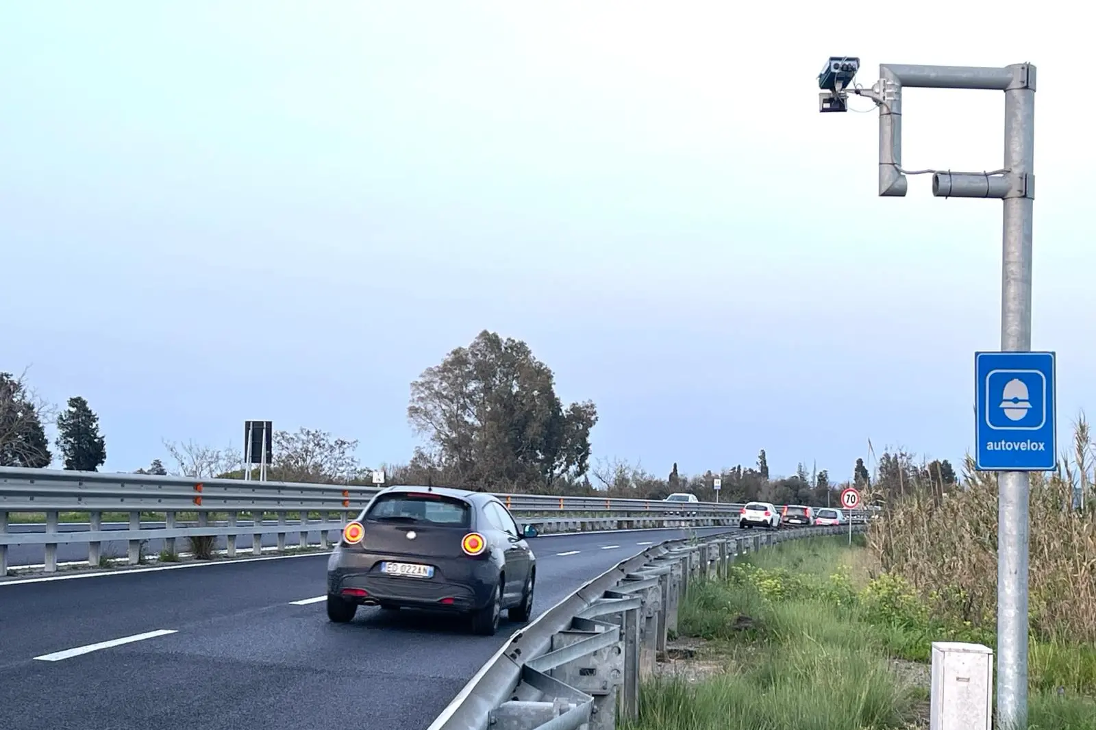 L'autoveloX di Decimomannu