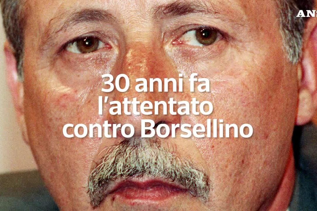 Trent'anni fa l'attentato contro Paolo Borsellino