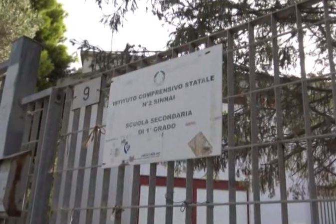 La scuola di via Caravaggio a Sinnai (Fermo immagine)