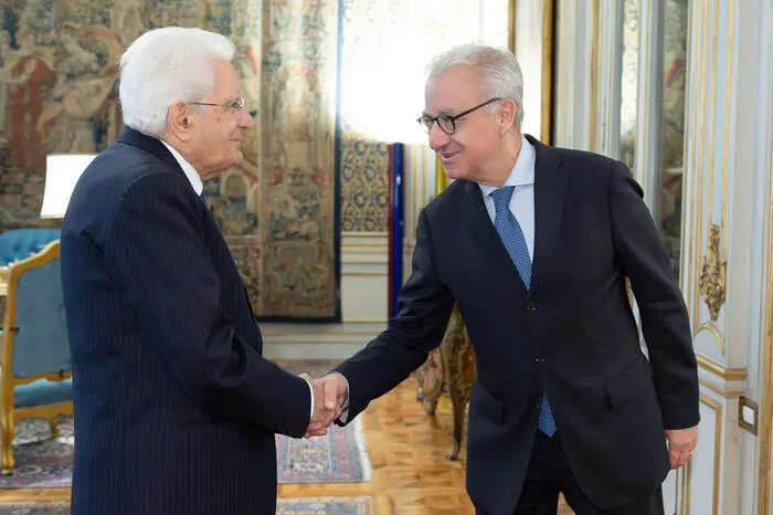 Meeting between Mattarella and Undersecretary Mantovano (Ansa)
