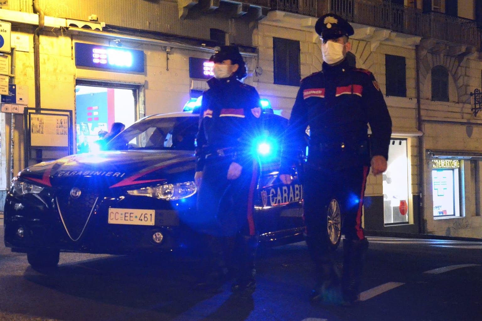 Aggressione a Cagliari (foto Carabinieri)
