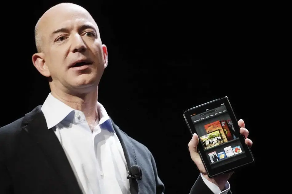 Jeff Bezos, fondatore e proprietario di Amazon