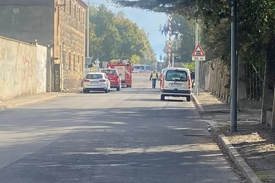 Il luogo della tragedia (foto Valeria Pinna)