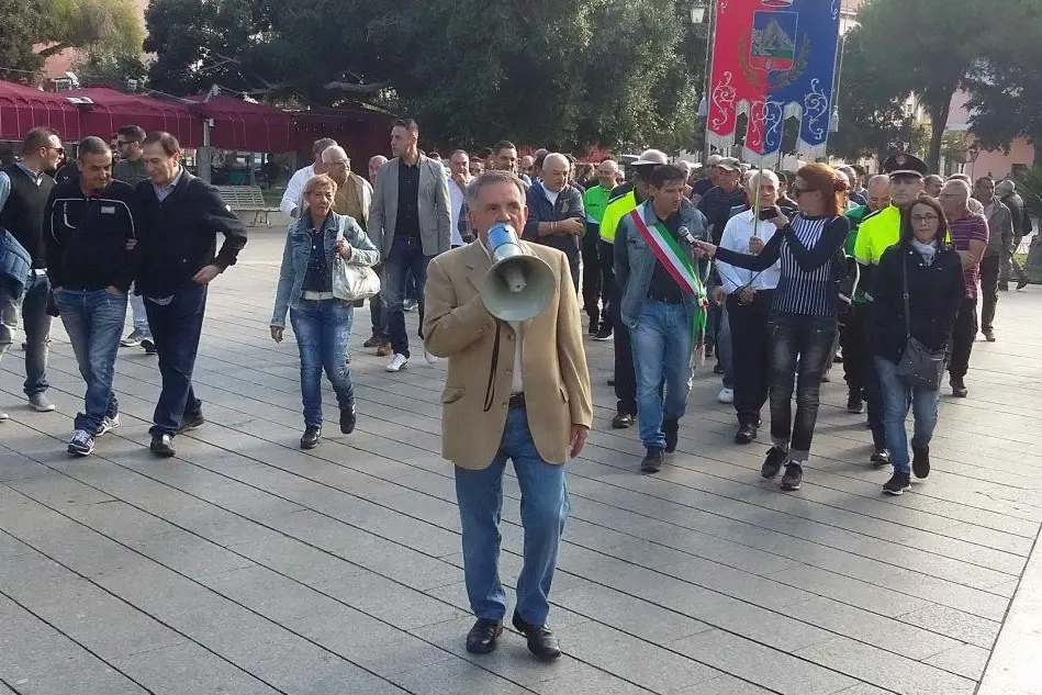 La manifestazioni dei sindaci