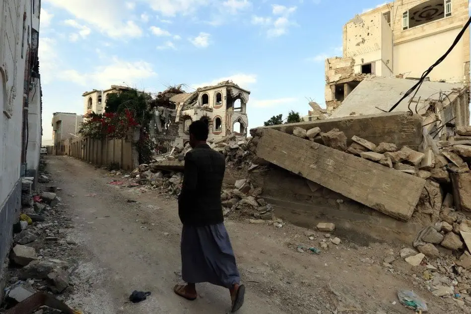 La devastazione in Yemen (Ansa)