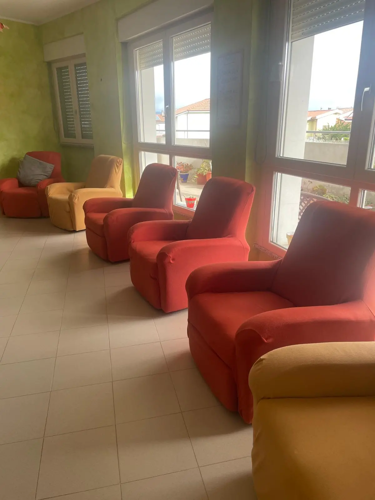 Una sala dell'ambulatorio di Abbasanta
