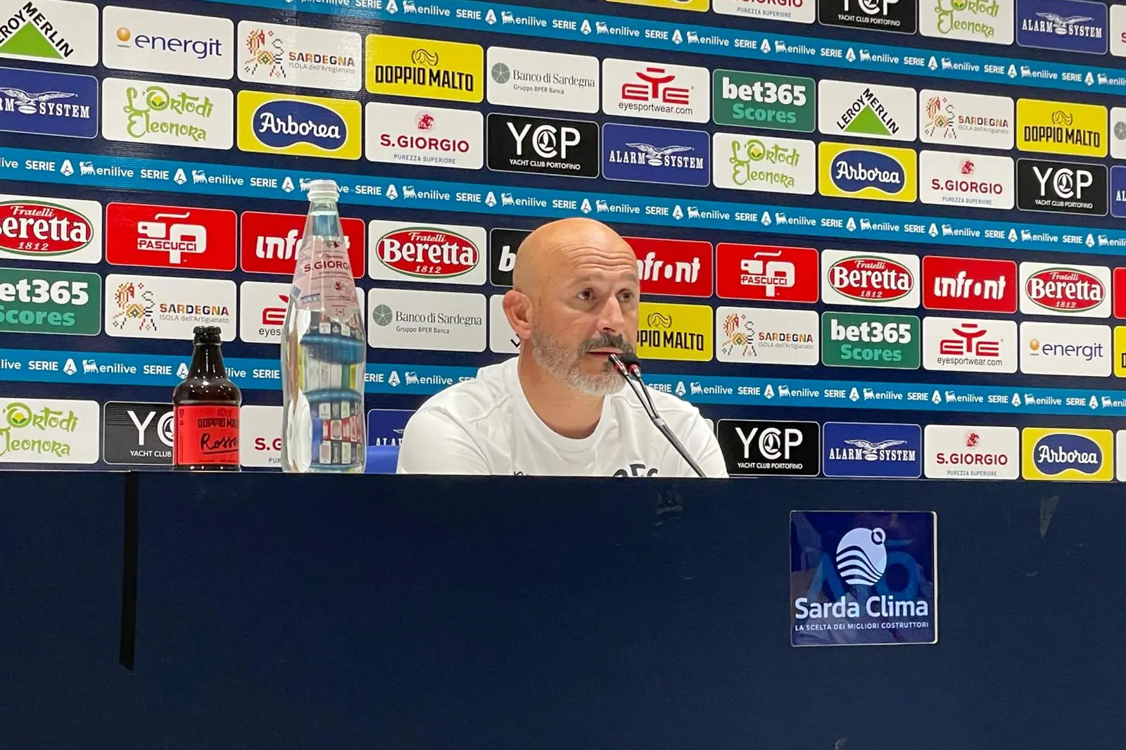 Vincenzo Italiano, allenatore del Bologna (foto Spignesi)