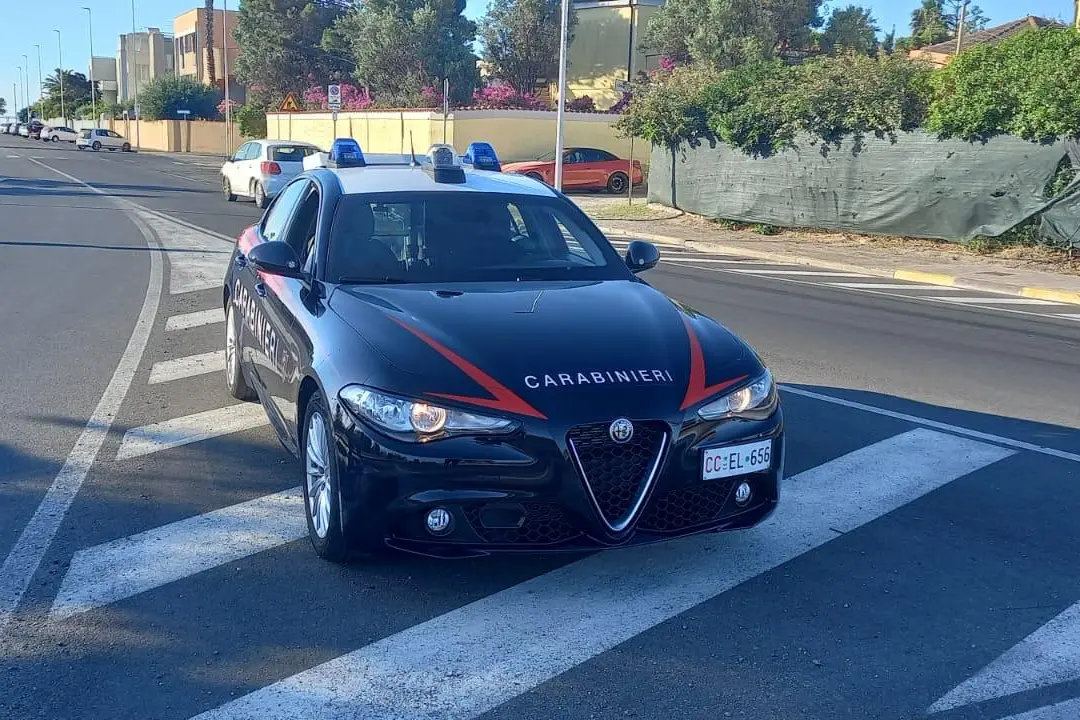 L'uomo è stato fermato dai carabinieri