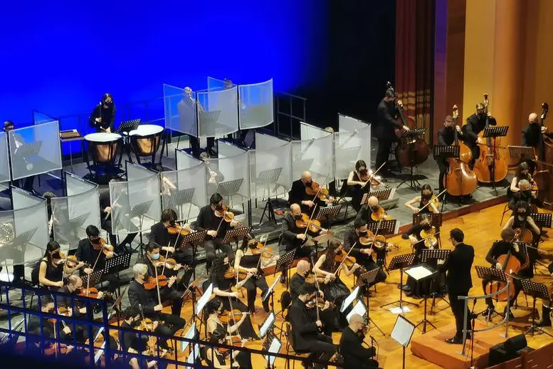 L'orchestra del Conservatorio (foto concessa)