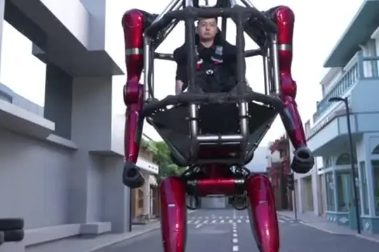 Presentato il robot "mecha" pilotabile che sembra un Transformers