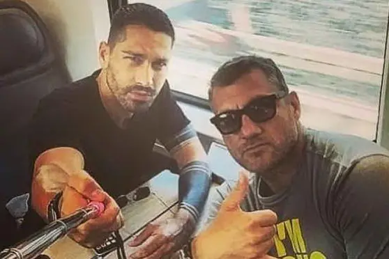 Marco Borriello e Christian Vieri
