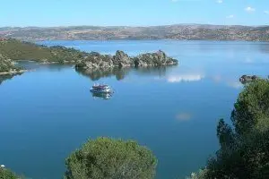 Un tratto del Flumendosa