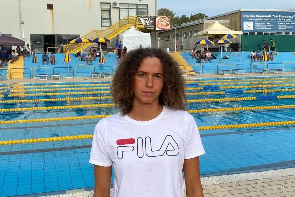 La nuotatrice Anna Conti (foto Tellini)