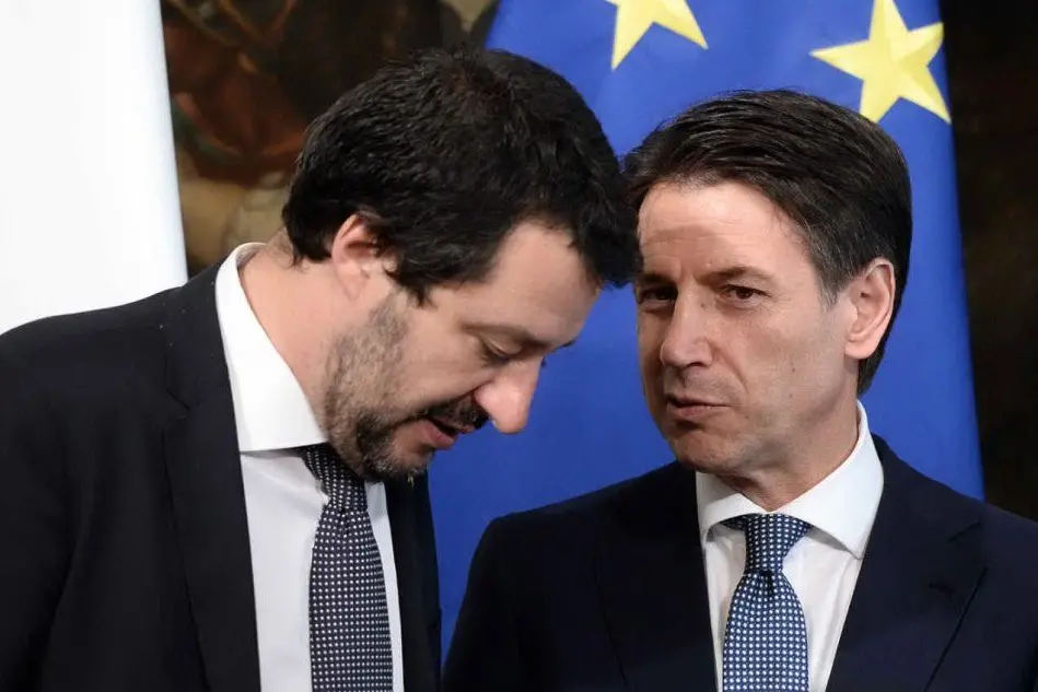 Matteo Salvini e Giuseppe Conte