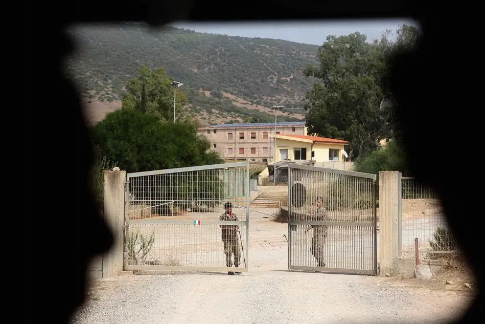 L'area del poligono (Archivio L'Unione Sarda)