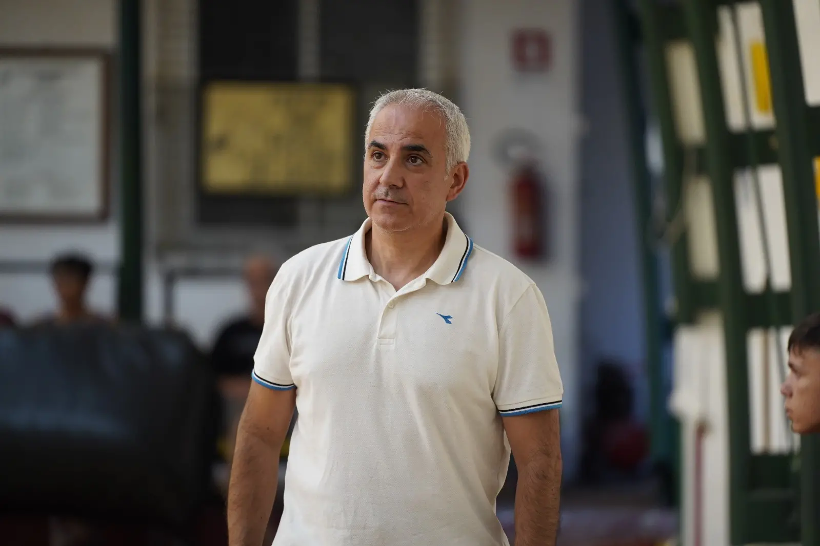Fabrizio Asunis, coach del San Salvatore Selargius (foto San Salvatore)