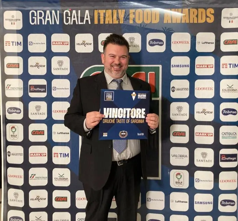 Riccardo Barbarossa, uno dei  premiati (foto Pinna)