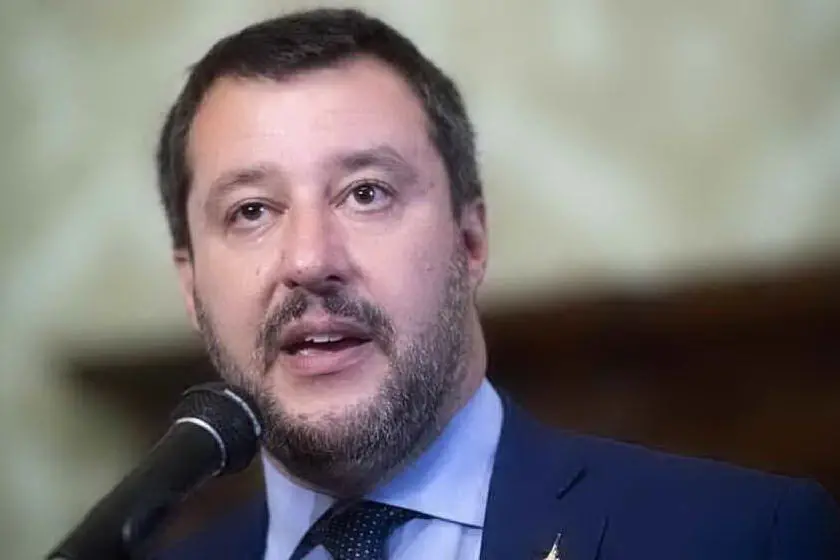 Matteo Salvini (Archivio L'Unione Sarda)