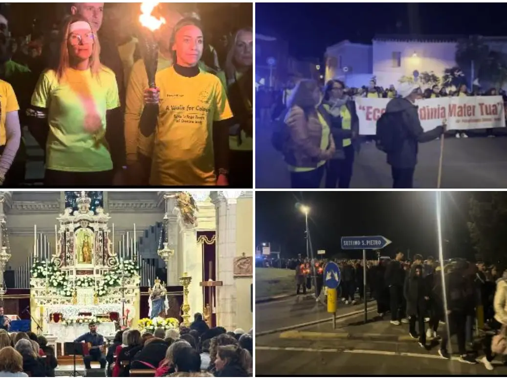 La processione (foto Serreli)