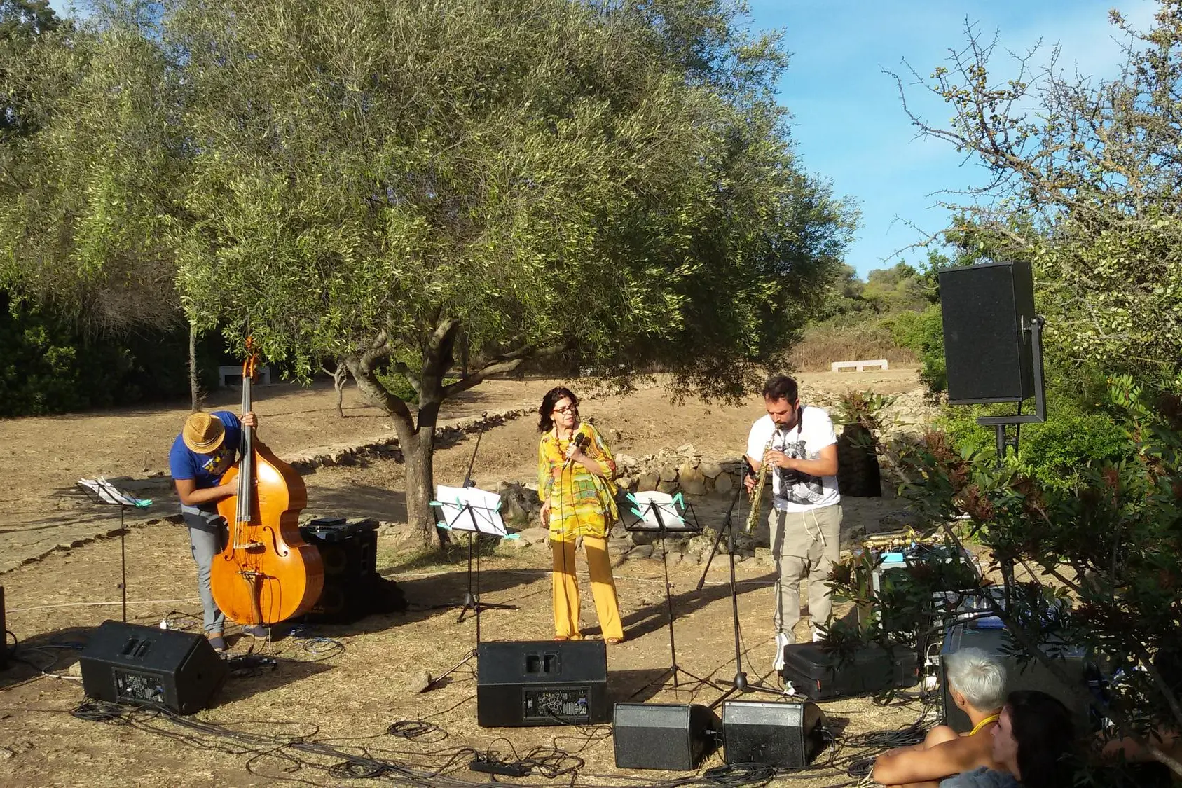 Un’immagine di uno dei concerti itineranti di Time in Jazz (foto Ilenia Giagnoni)