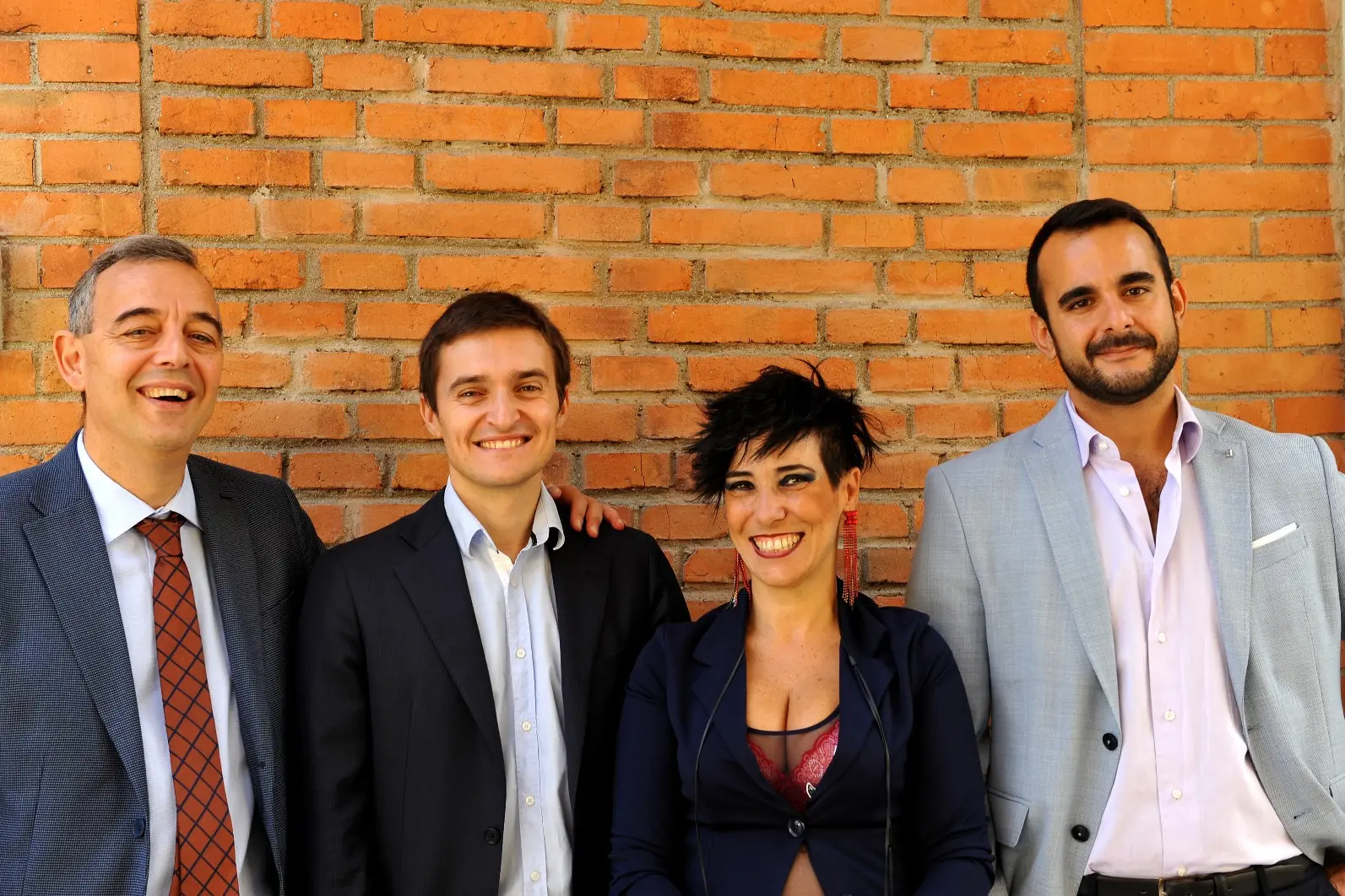 Da sinistra: Roberto Li Gioi, Michele Ciusa, Desirè Manca e Alessandro Solinas