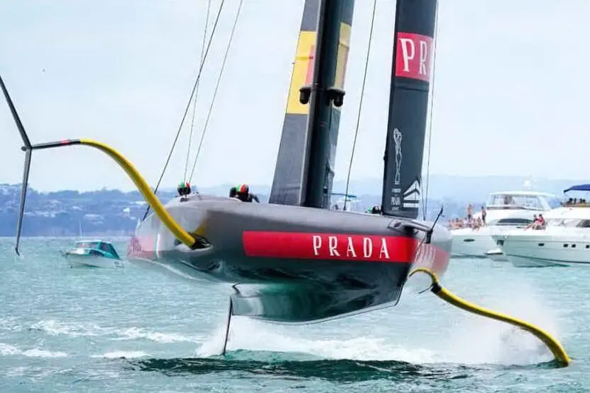 Luna Rossa (foto Twitter Luna Rossa Prada Pirelli Team)