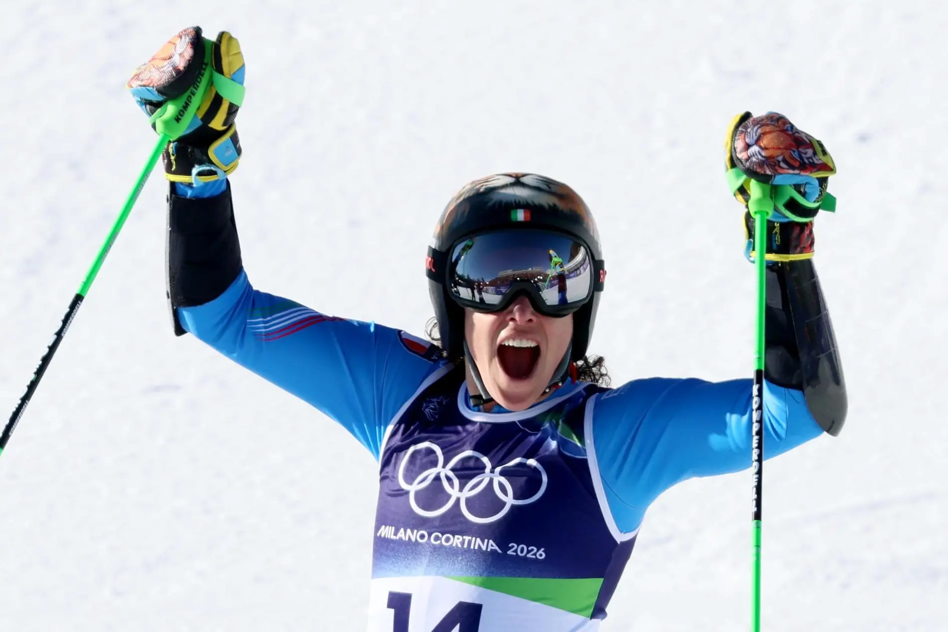 Federica Brignone (Ansa)