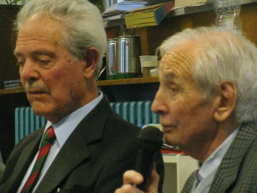 Mario Gesuino Paba e Ferruccio Maruffi (foto concessa)