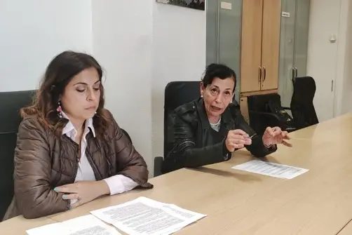 La Maddalena, la presidente del Parco Rosanna Giudie e l'assessora Terrazzoni (foto Ronchi)