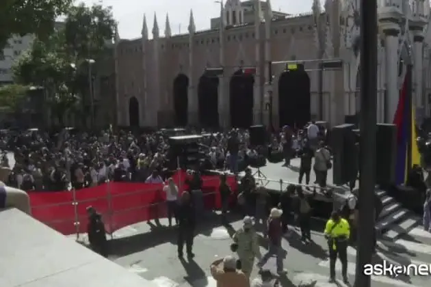 A Caracas manifestazione di piazza pro Maduro dopo attacco Usa
