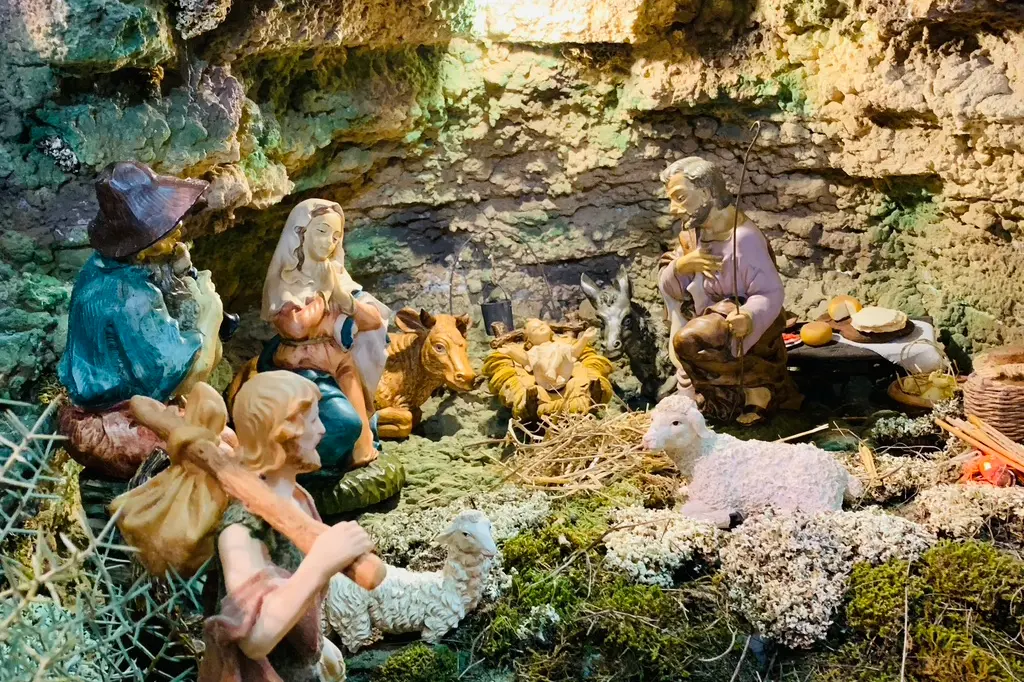 Un presepe (Foto Sara Pinna)