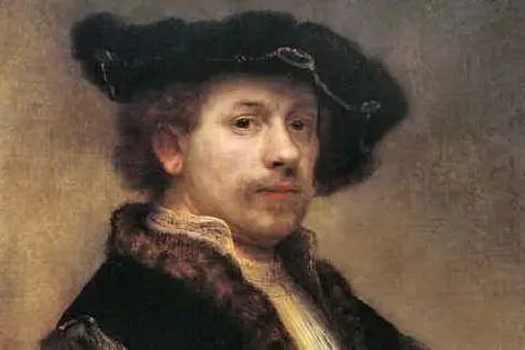 Un'opera del pittore Rembrandt