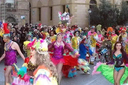 Una sfilata di Carnevale