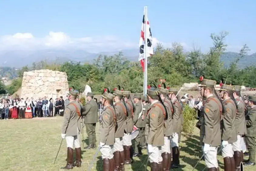 L'area monumentale di Biella dedicata alla Brigata Sassari