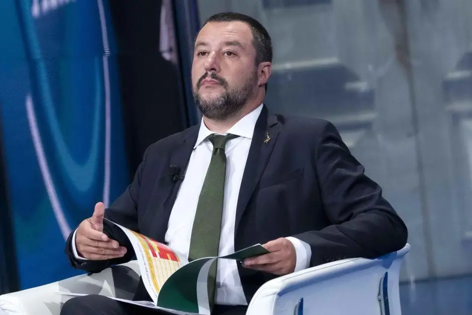 Matteo Salvini (foto Ansa)