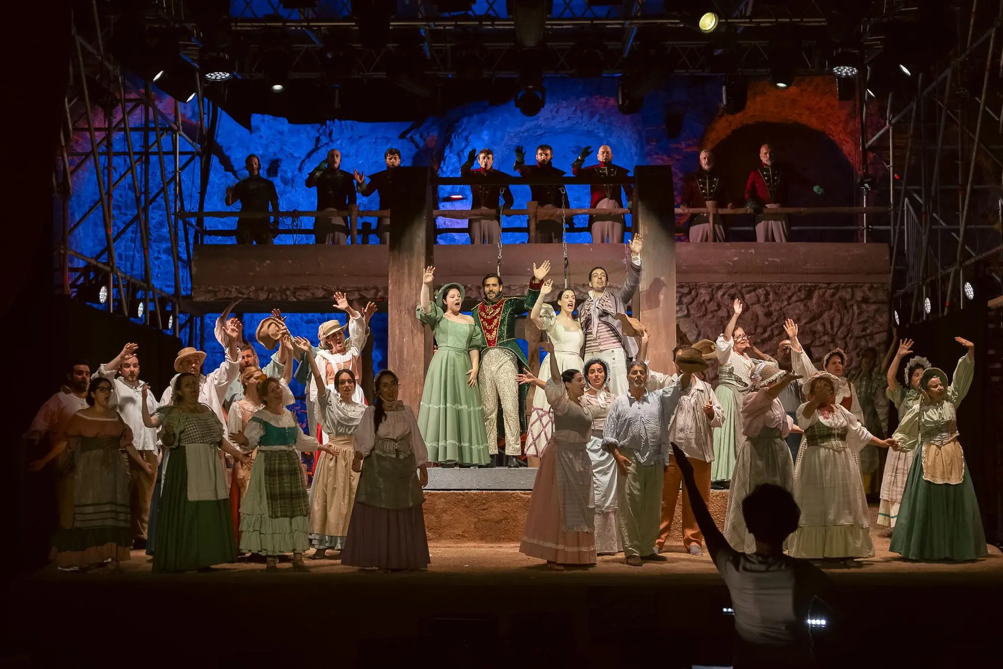 Le prove dell'Elisir d'amore (foto di Elisa Casula)