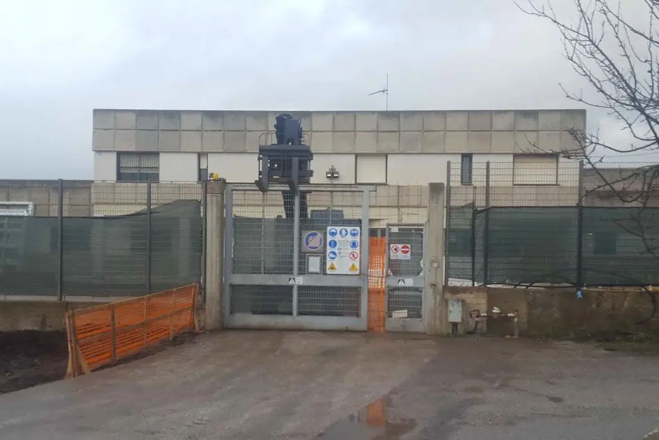Lavori in corso nell'ex carcere (foto Oggianu)