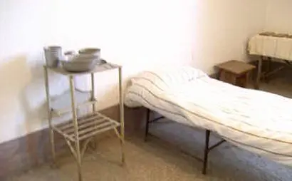 La cella, nel carcere di Turi