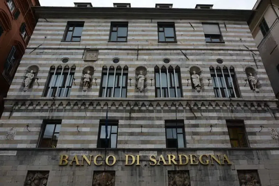 Una sede del Banco di Sardegna