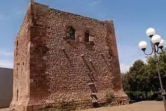 La torre aragonese a Ghilarza