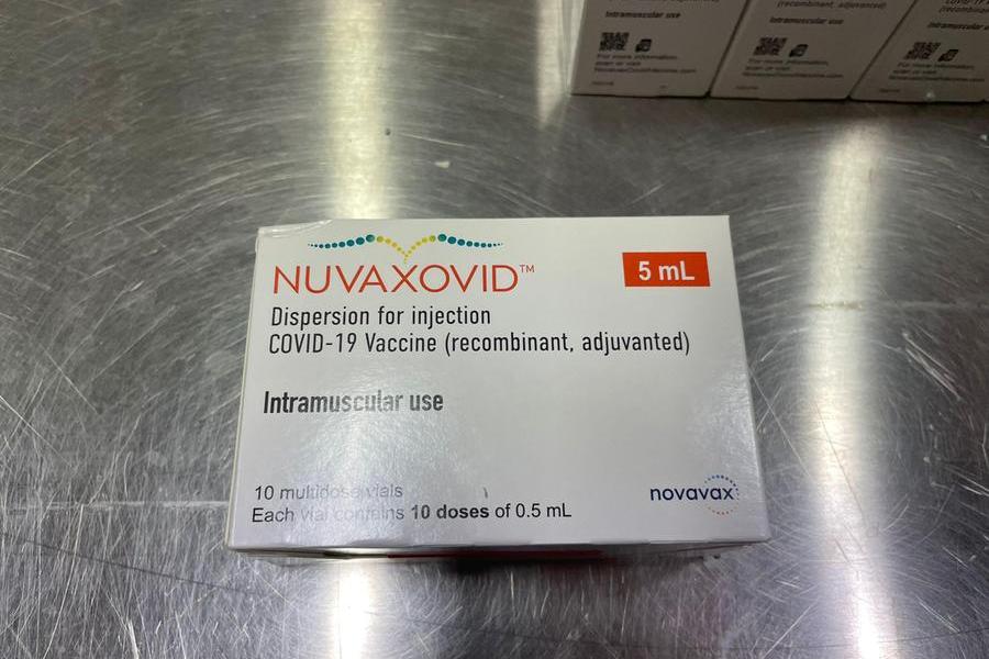 Vaccino Novavax (foto Ansa)