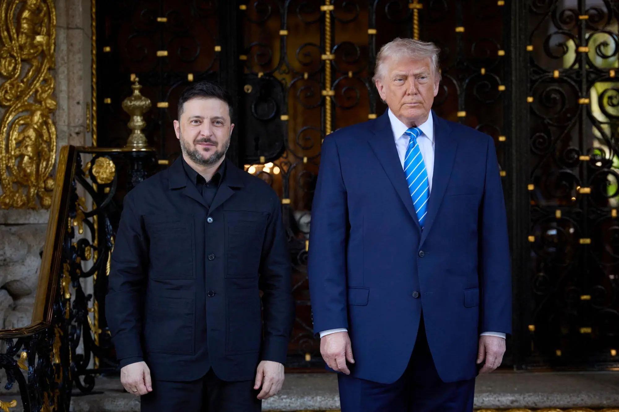 Zelensky con Trump (Ansa-Epa)