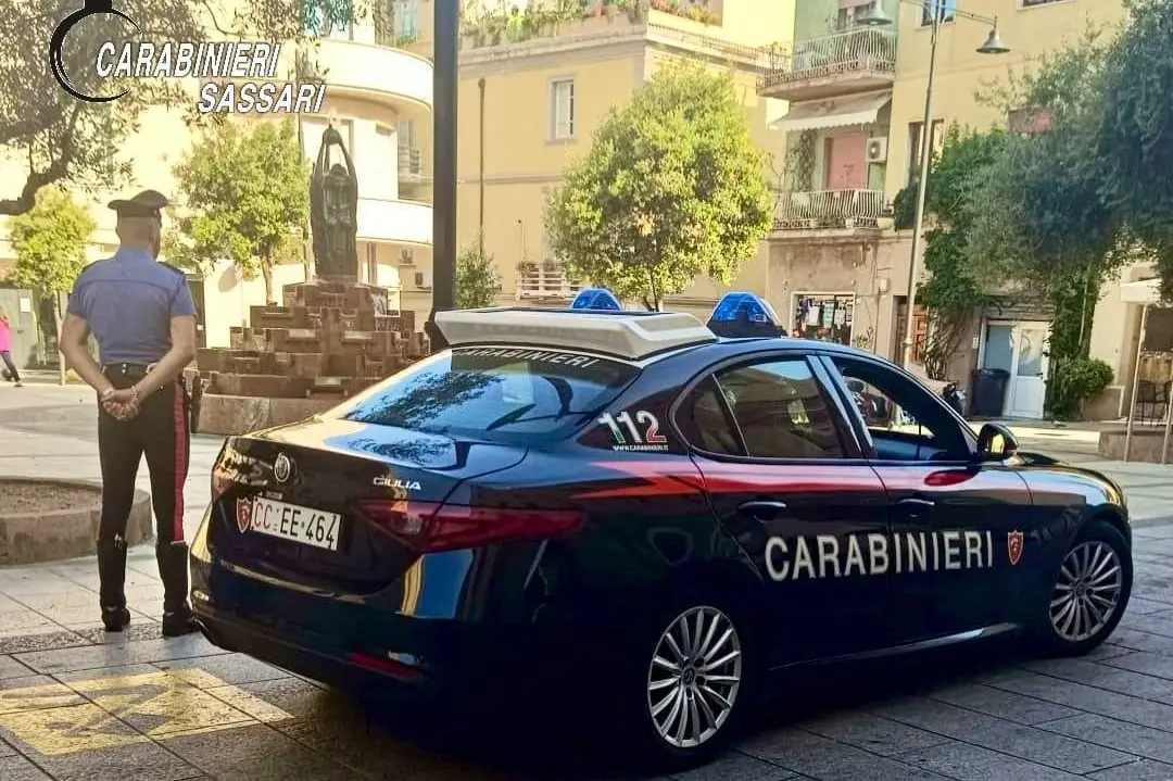 Carabinieri di Olbia in servizio (Foto simbolo)