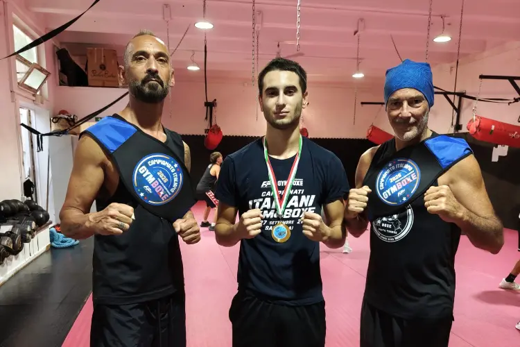 Gli atleti vincitori di Gym boxe (foto concessa)