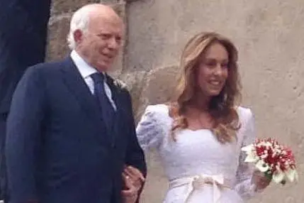 Paolo Cirino Pomicino con la moglie