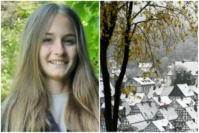 Luise e una veduta di Freudenberg (Ansa)